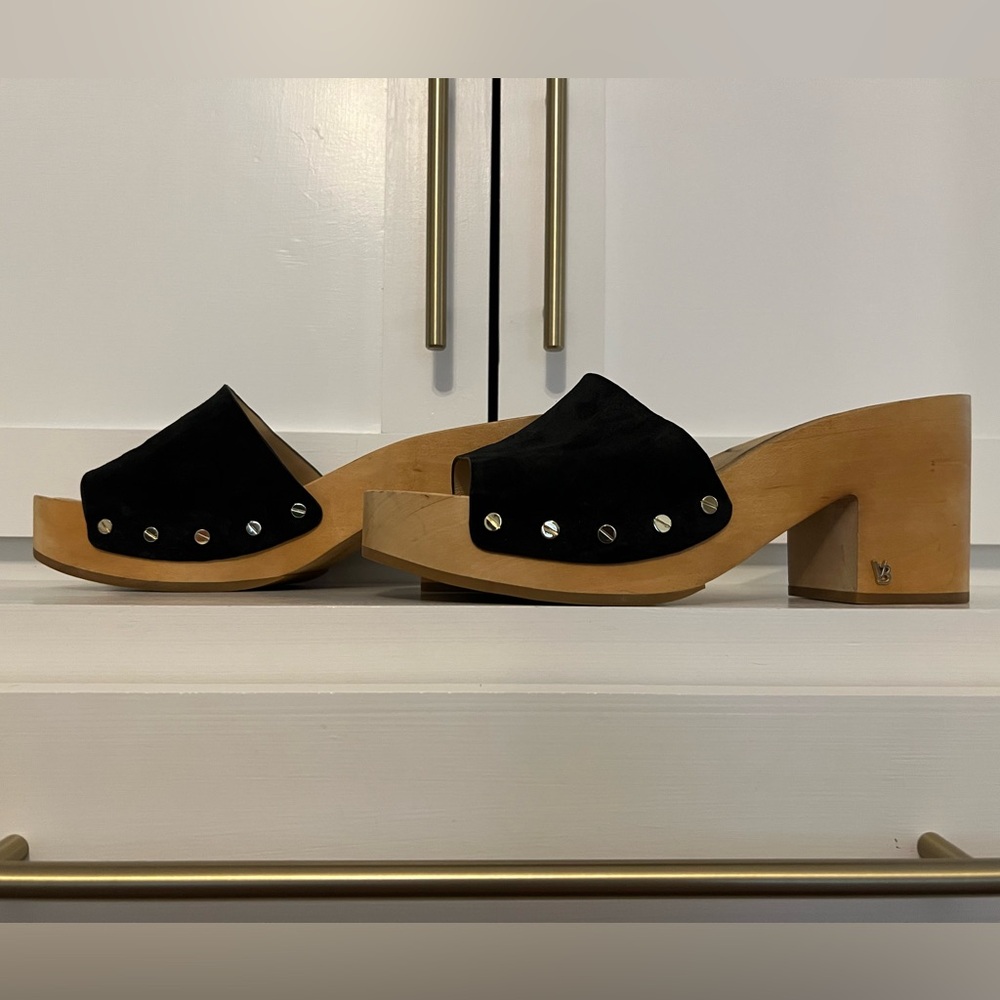 Veronica Beard Hannalee Suede Clog